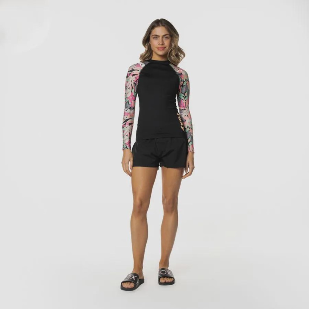 Camisa de Lycra Roxy Manga Longa Surf Active - Feminina