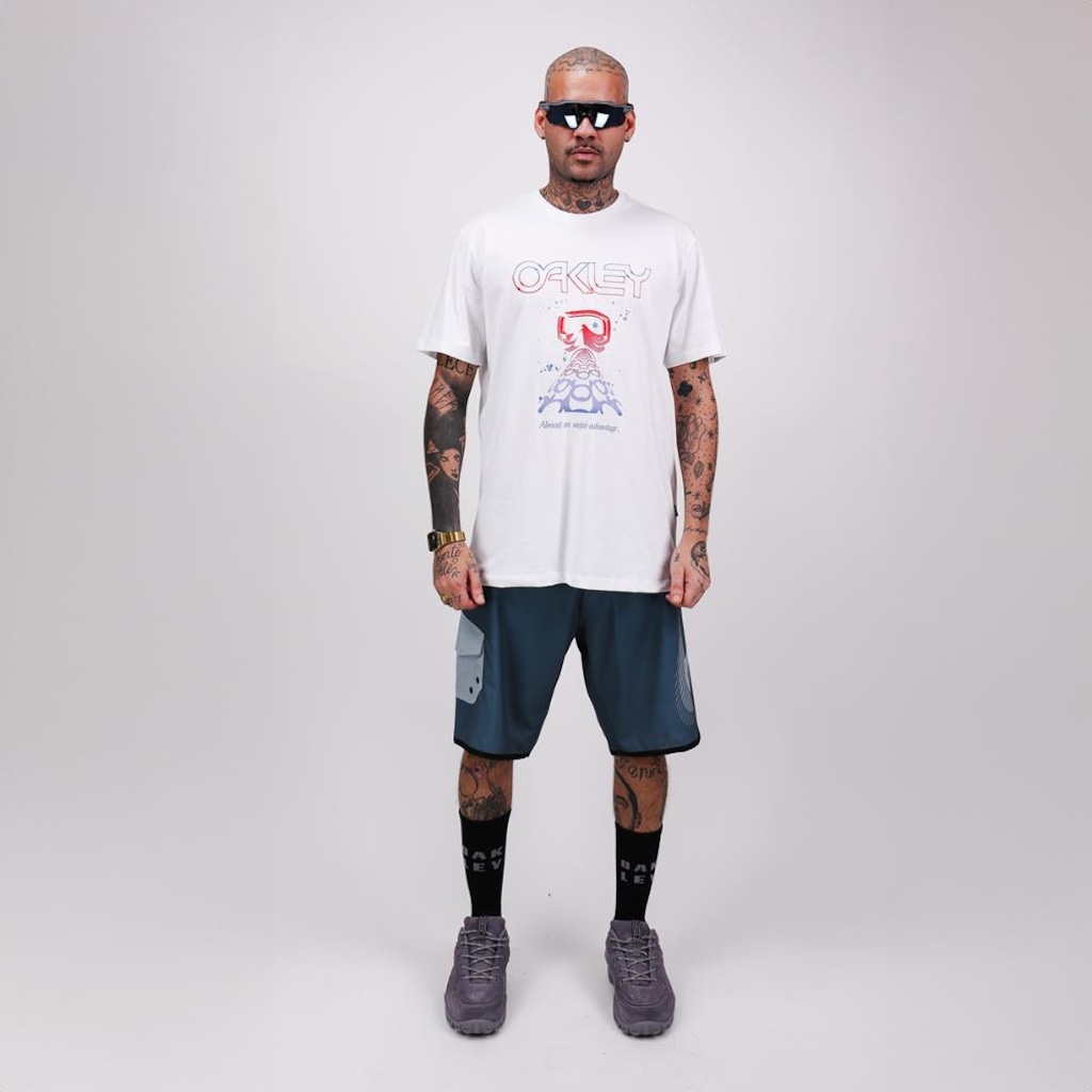 Imagem 4 do produto Camiseta Oakley Space Grip Tee - Masculina