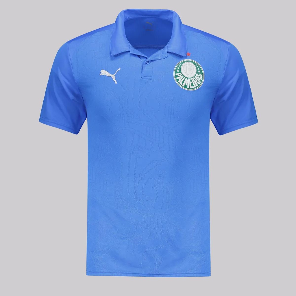 Camisa Polo do Palmeiras 2025 Puma Treino - Masculina