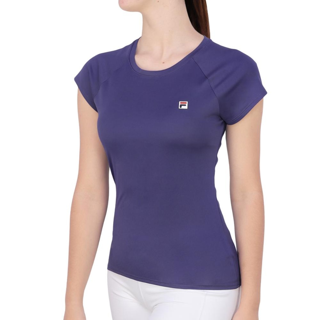 Imagem 2 do produto Camiseta Fila Tennis Básica - Feminina