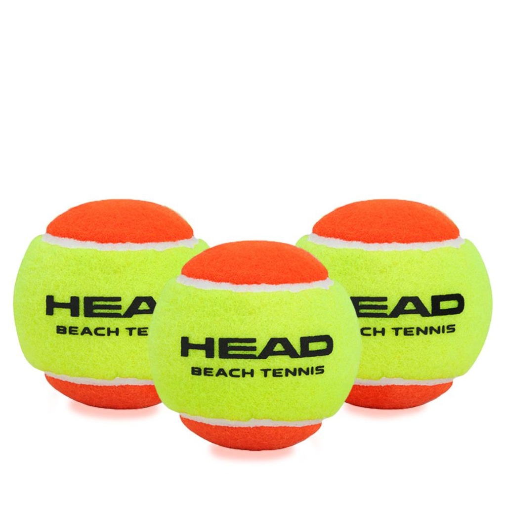 Bola de Beach Tennis Head - Pack com 3 Unidades