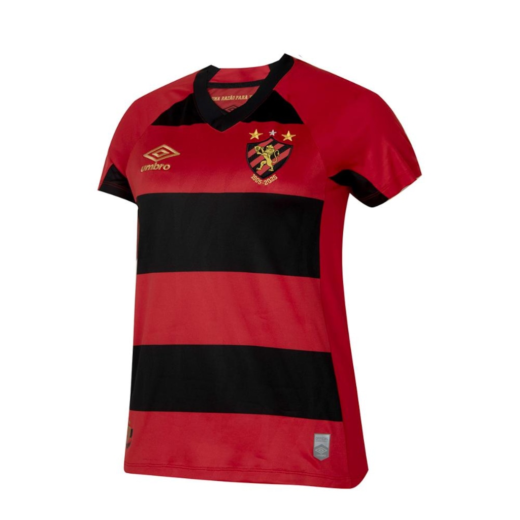 Camisa do Sport Of.1 2025 Torcedora Umbro - Feminina