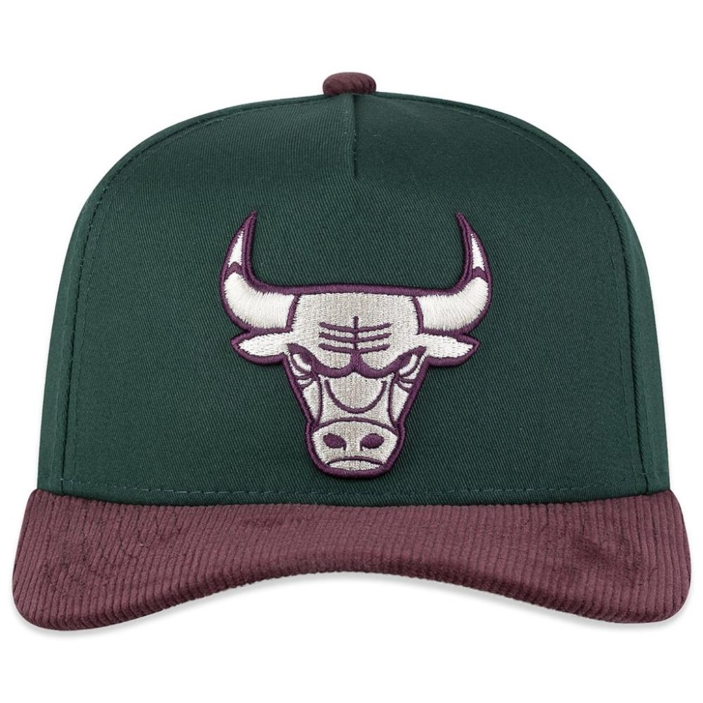 Boné Aba Curva New Era 940 A-Frame Chicago Bulls NBA Core - Adulto