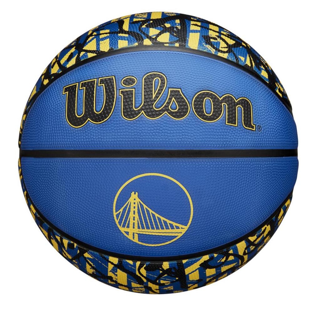 Imagem 4 do produto Bola de Basquete Wilson NBA GRAFFITI Golden State Warriors