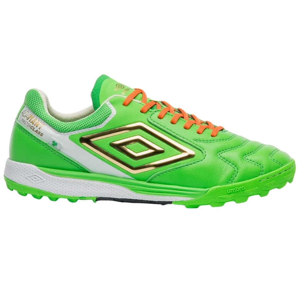 Chuteira Society Umbro Ada Master Class Pro Bump Saint Patrick's - Adulto