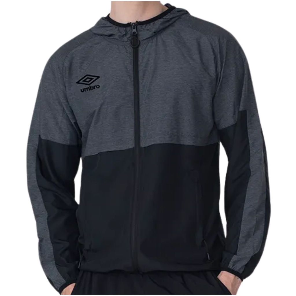 Jaqueta Corta Vento com Capuz Umbro Activity - Masculina