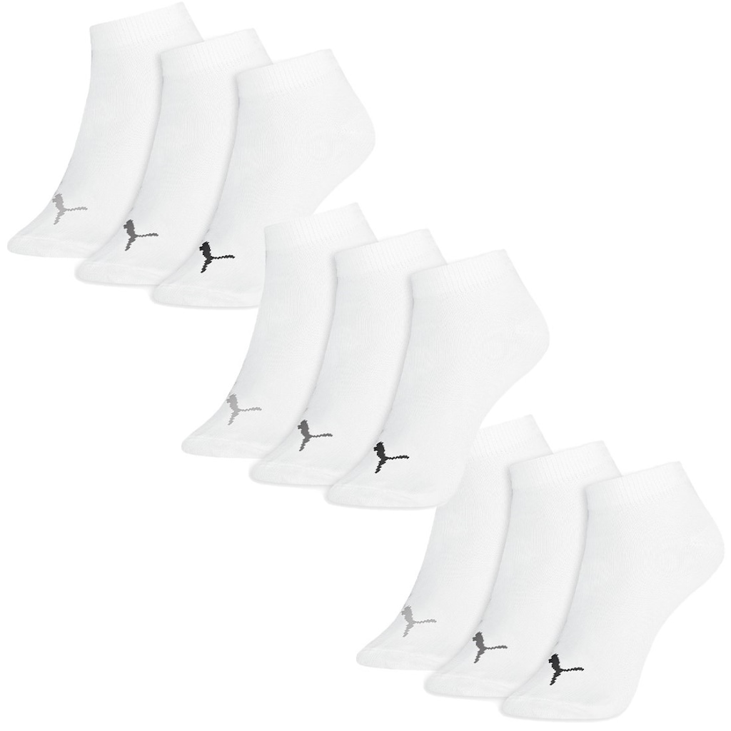 Meia Sapatilhas Puma Esportivas - 9 Pares - Masculina