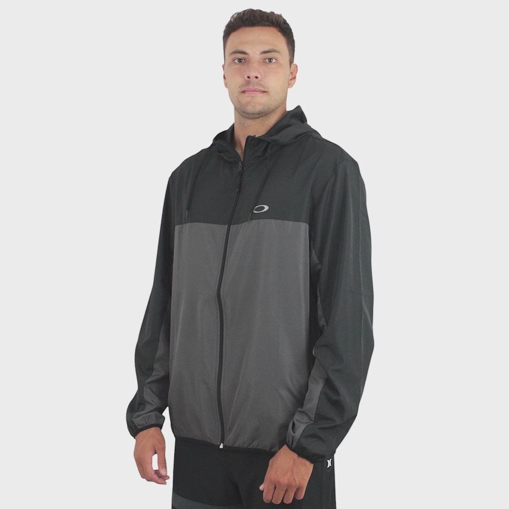 Jaqueta Oakley Blocked Blackout - Masculina