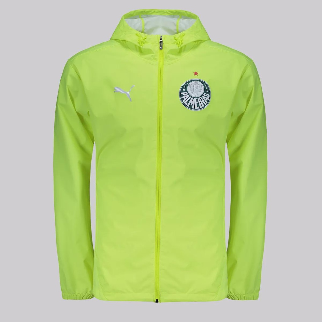 Jaqueta do Palmeiras Puma Corta Vento Treino 2025 sem Capuz - Masculina