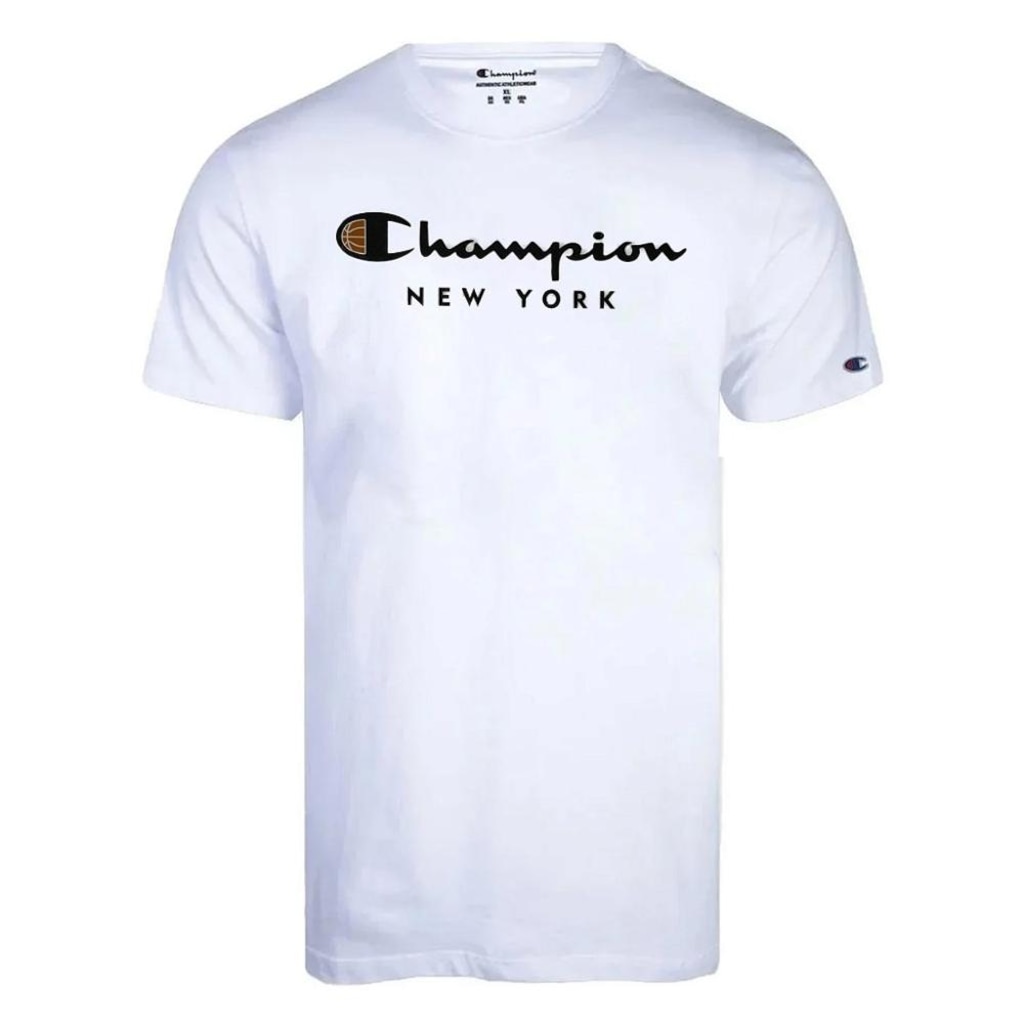 Camiseta Champion Mc Script New York - Masculina