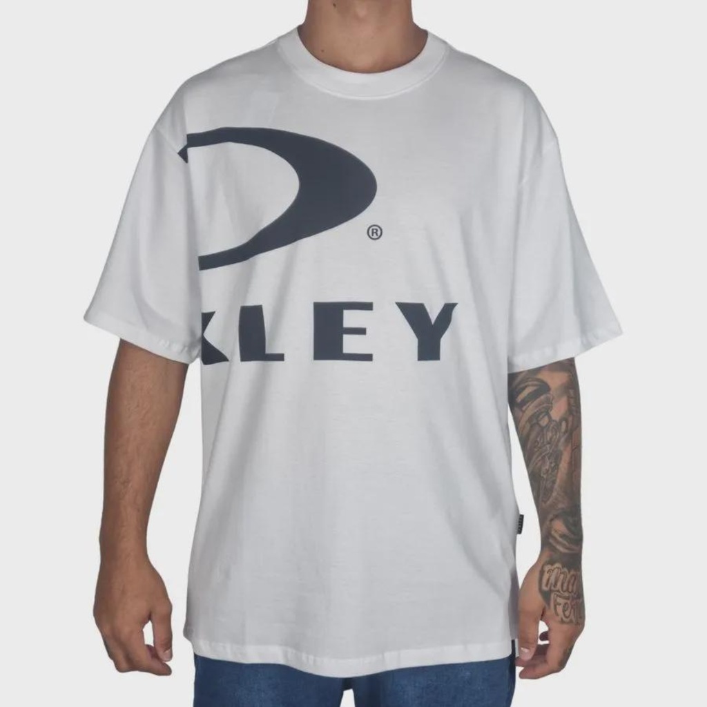 Camiseta Oakley Crop Logo SS Tee - Masculina