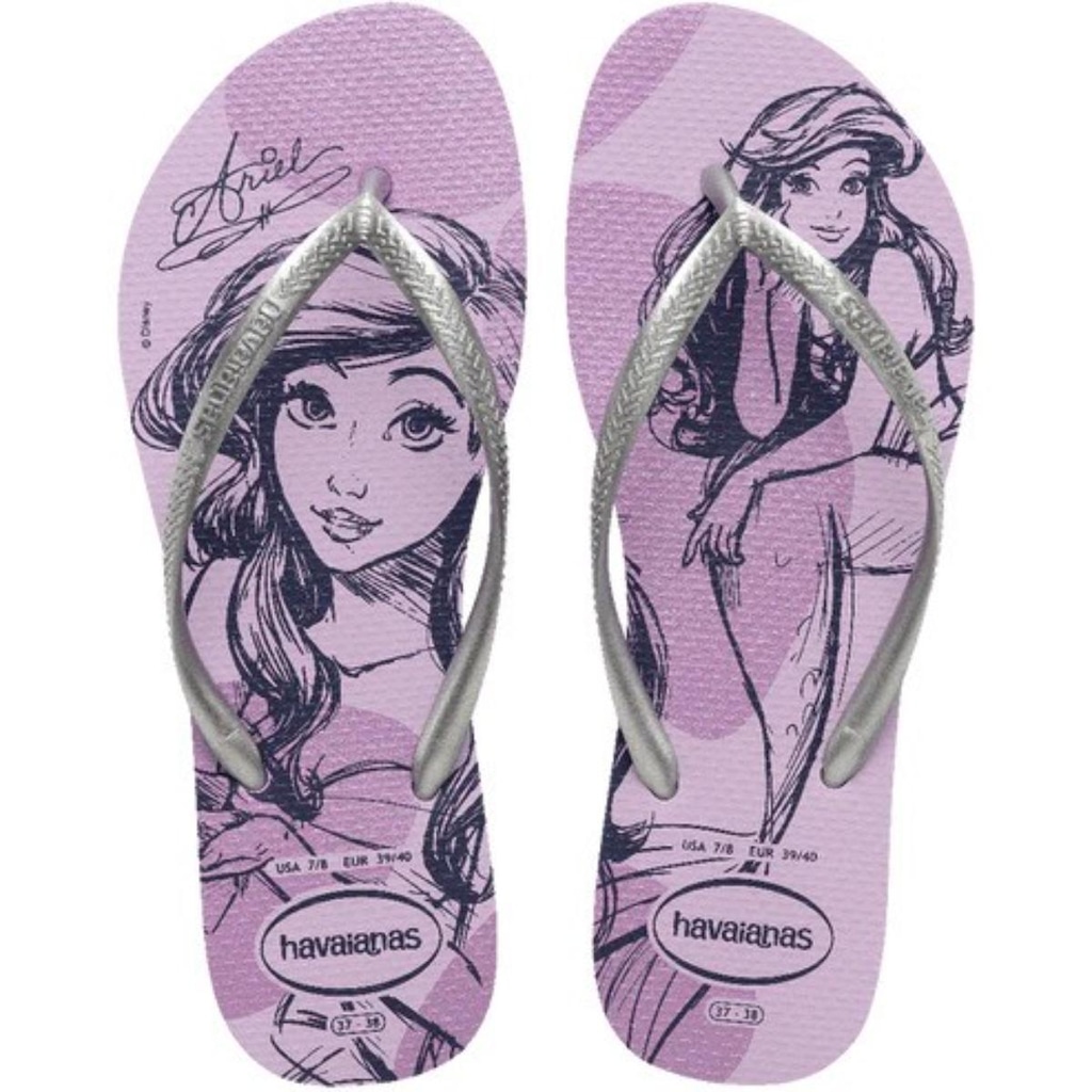 Chinelo Havaianas Slim Princesas - Infantil