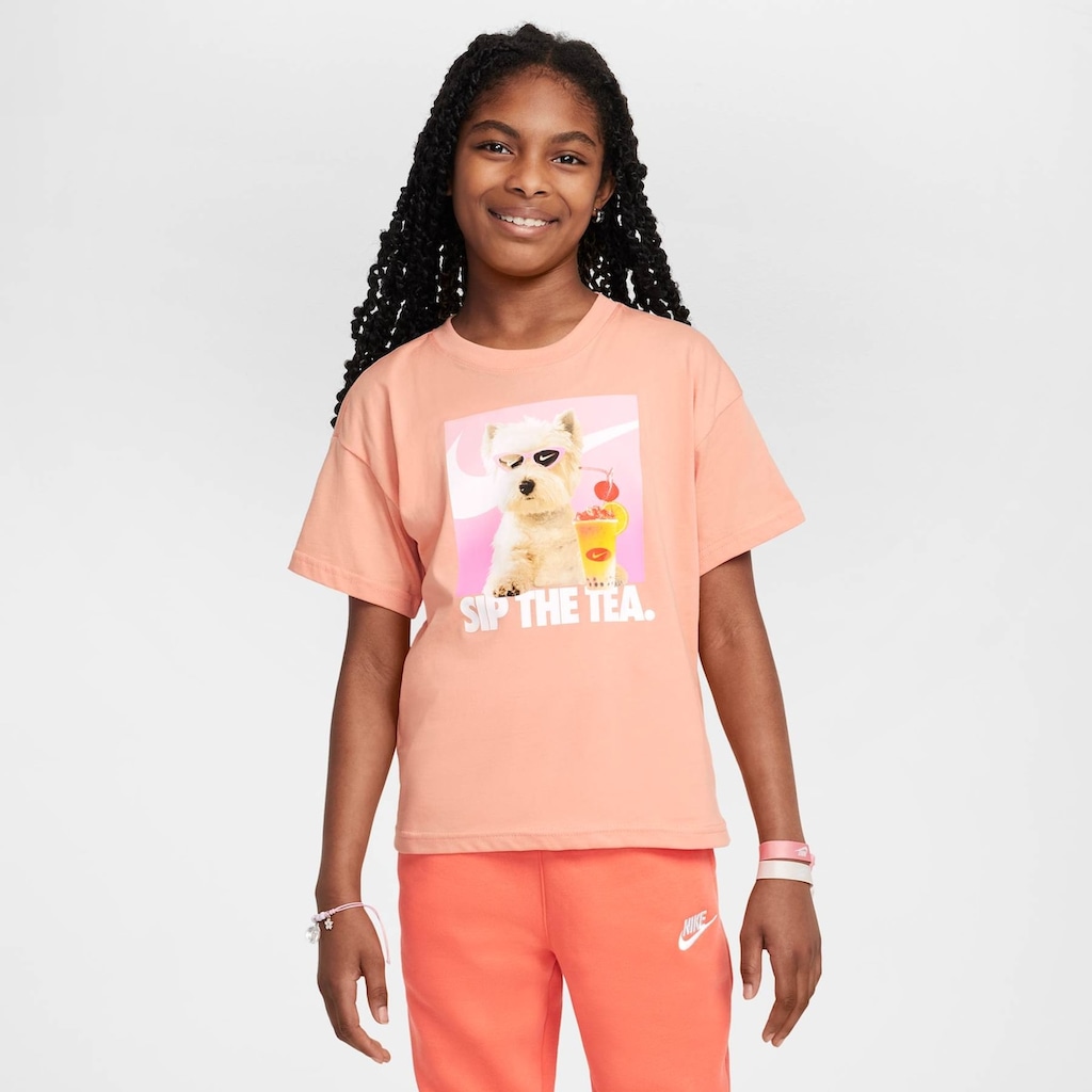 Camiseta Nike Sportswear Photo - Infantil