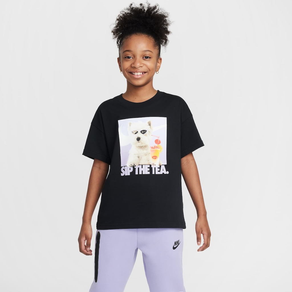 Camiseta Nike Sportswear Photo - Infantil