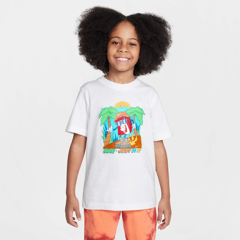 Camiseta Nike Sportswear Boxy 3 - Infantil