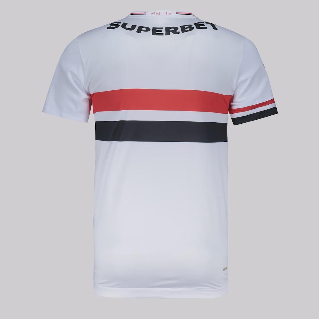 Imagem 4 do produto Camisa do São Paulo New Balance I 2025 Jogador Patch Libertadores - Masculina