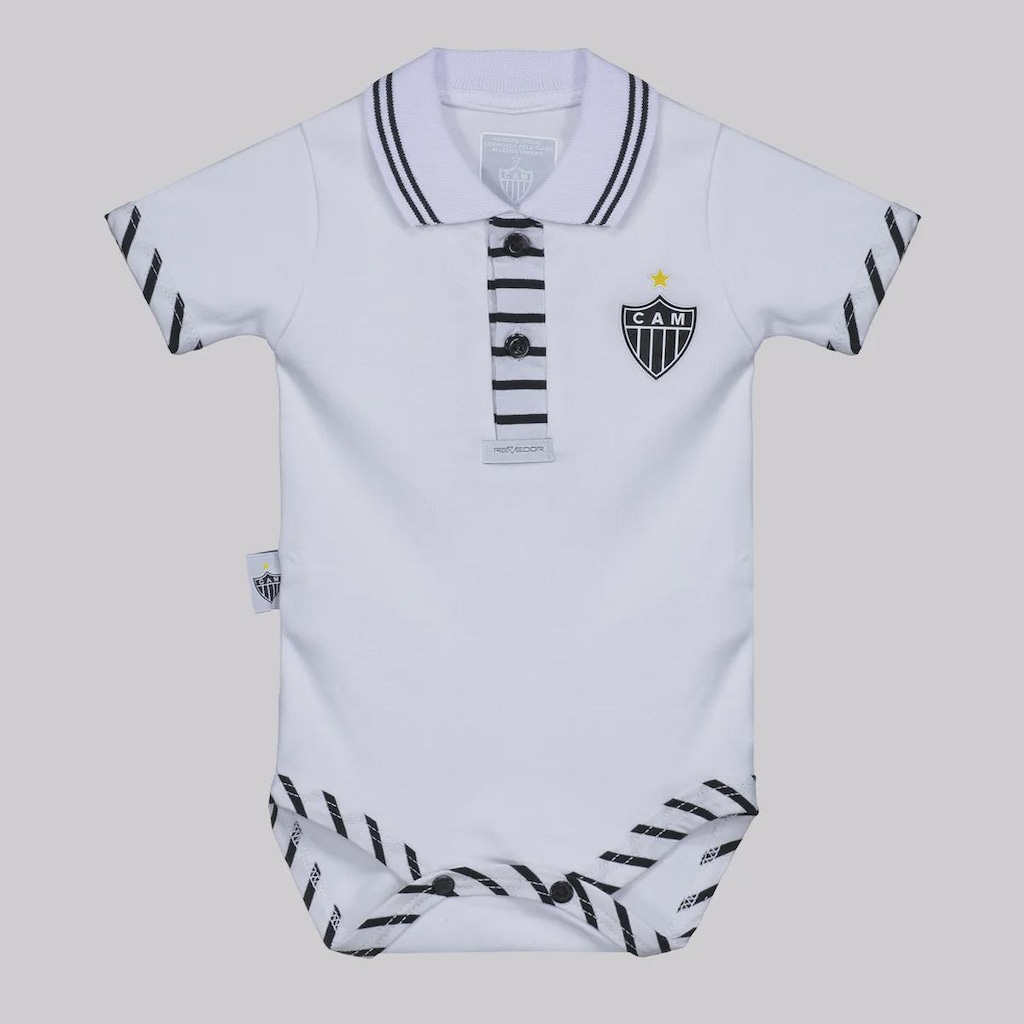 Body Polo Atlético Mineiro Revedor - Infantil