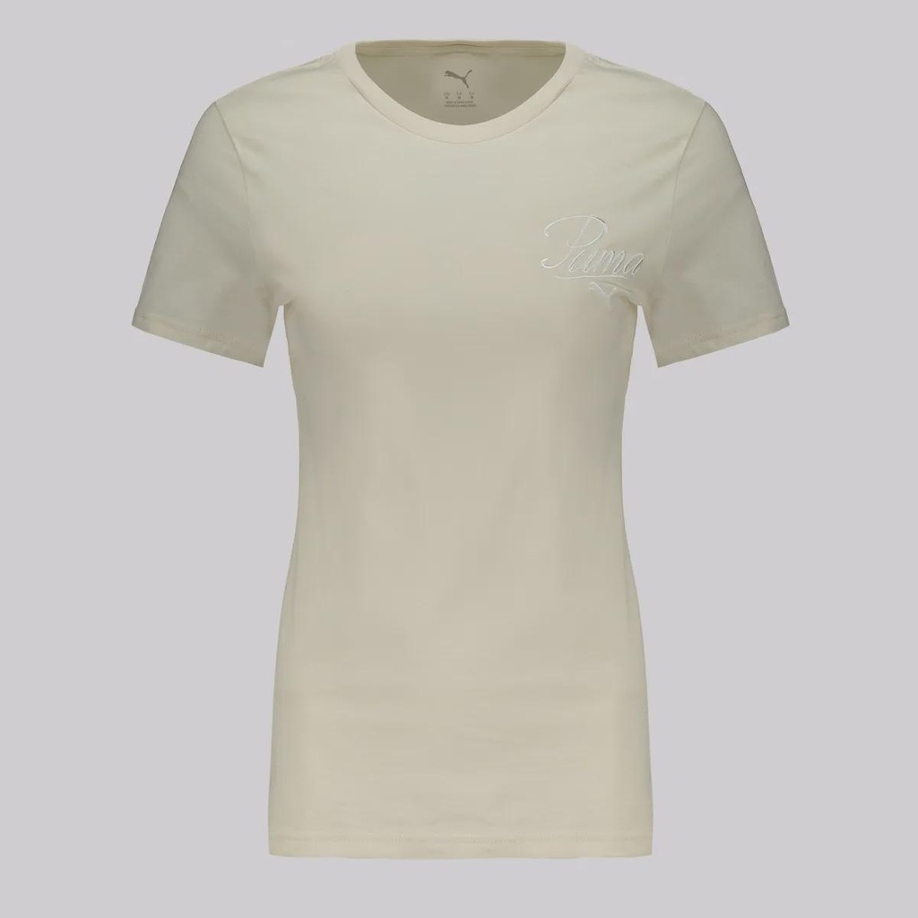 Camiseta Puma ESS Script - Feminina