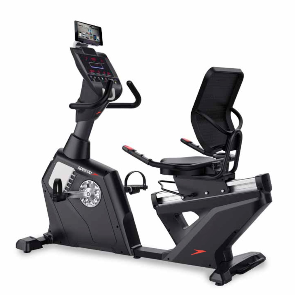 Bicicleta Horizontal Speedo R75 Profissional Painel LED