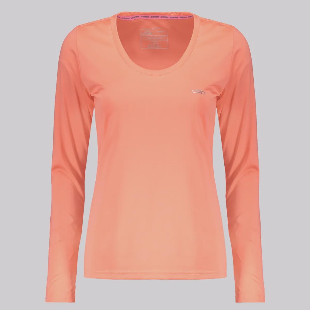 Camiseta Manga Longa Olympikus Essential - Feminina