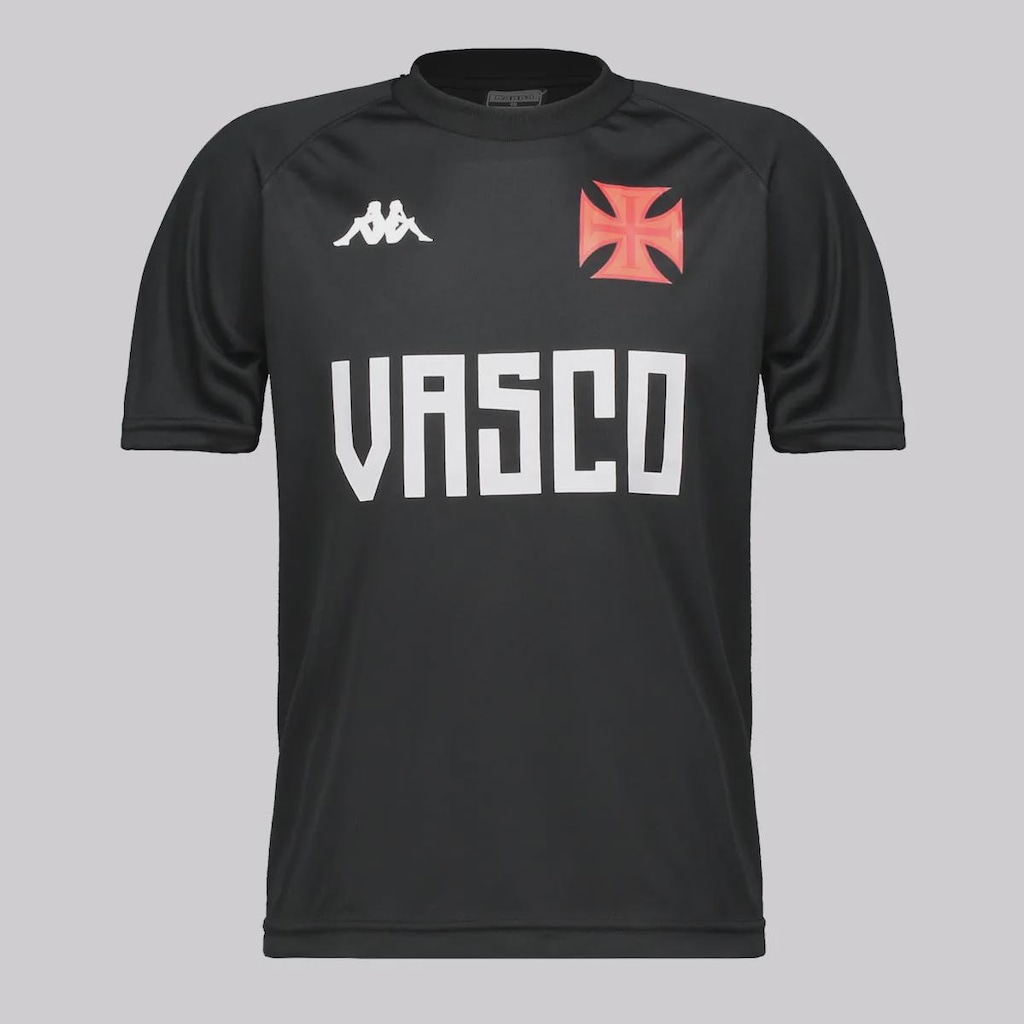 Camisa do Vasco Kappa Supporter Type - Infantil