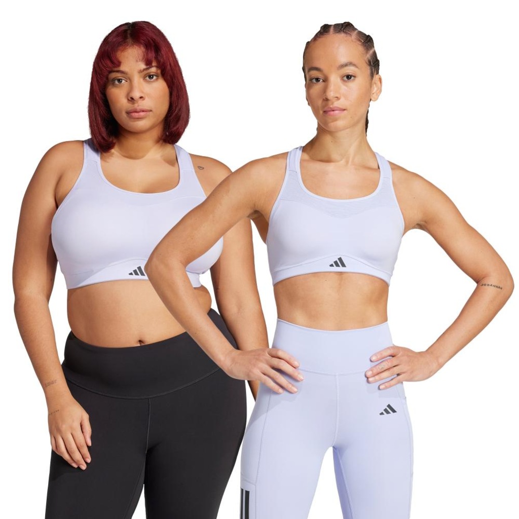 Top Fitness Alto Suporte adidas TLRD Impact - Feminino - Foto 1