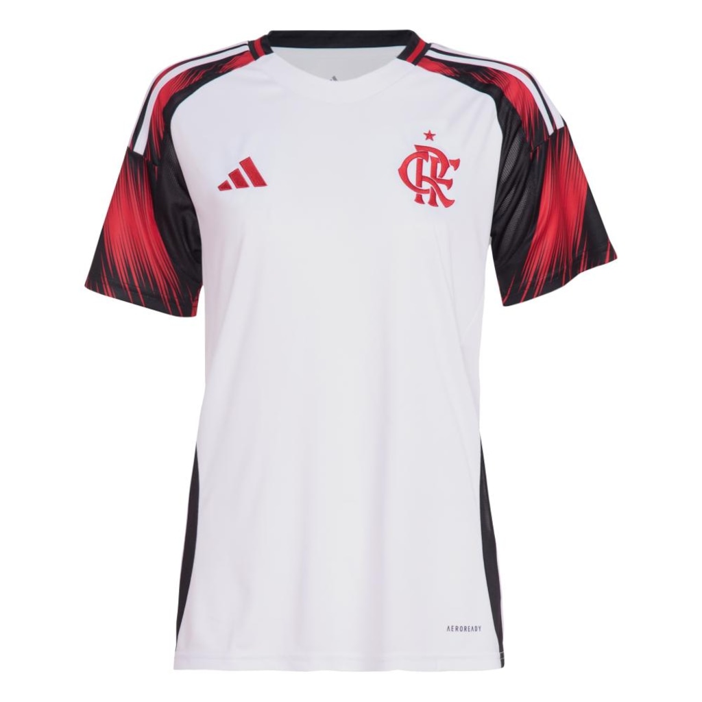 Camisa do CR Flamengo II 25 adidas - Feminino