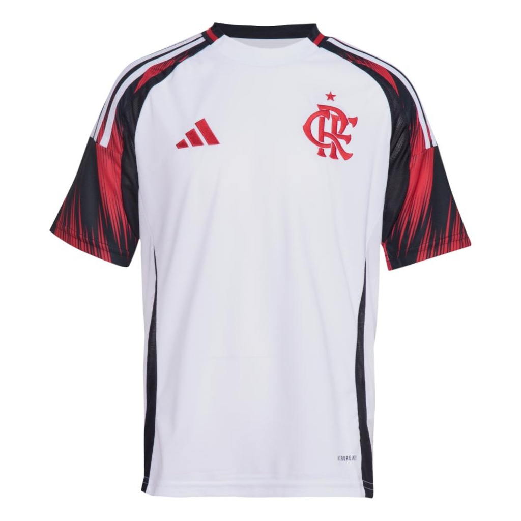 Camisa do CR Flamengo II 25 adidas - Infantil