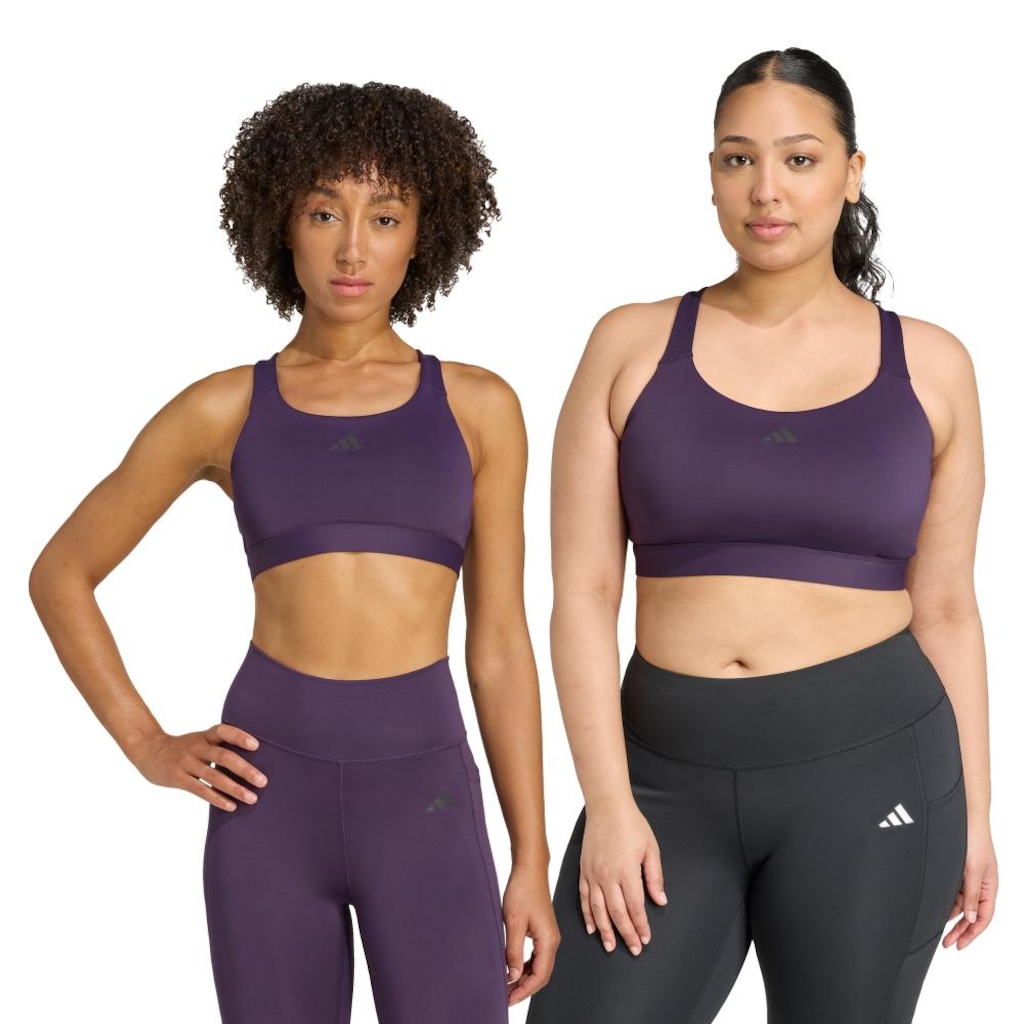 Top de Treino Alto Suporte adidas TLRDREACT - Feminino