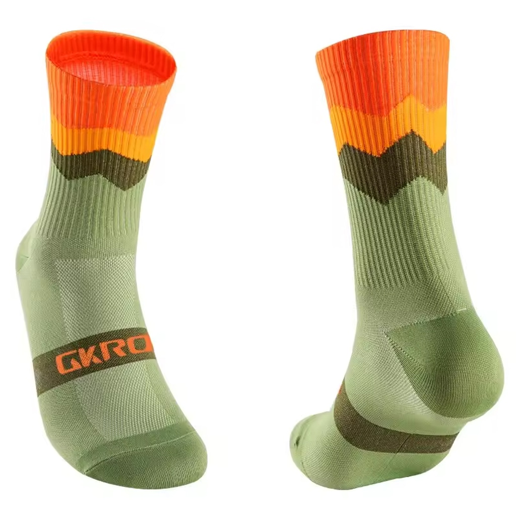 Meia de Compressão Gold Sports Ciclismo Gkrq Anti - Unissex