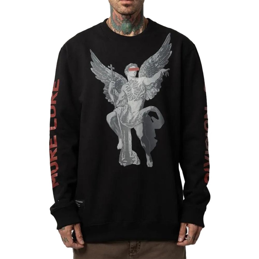 Blusão de Moletom MCD Careca Anjo WT25 Masculino