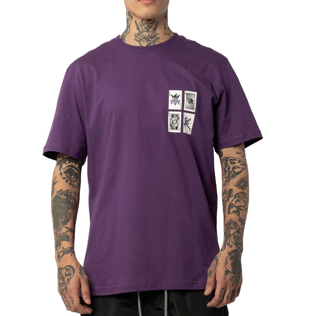 Camiseta Lost Joker Cards WT25 Masculina