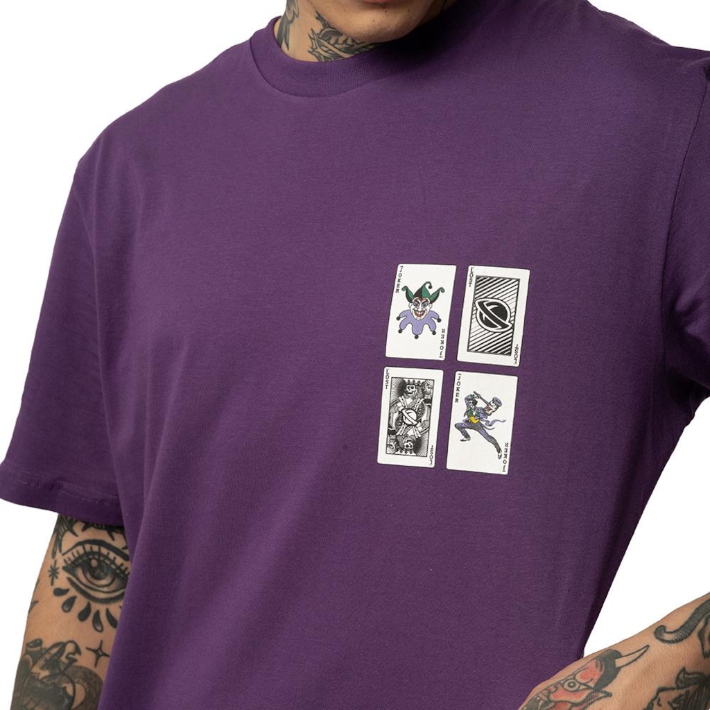 Imagem 3 do produto Camiseta Lost Joker Cards WT25 Masculina