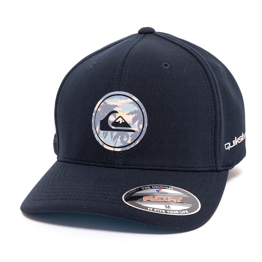 Boné Adulto Quiksilver Gradient Round Tropicamo WT25 Navy