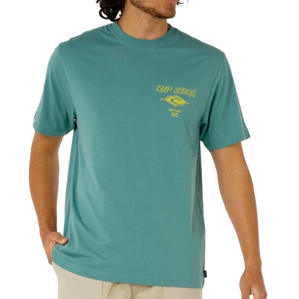 Camiseta Masculina Rip Curl Fade Out Icon WT25