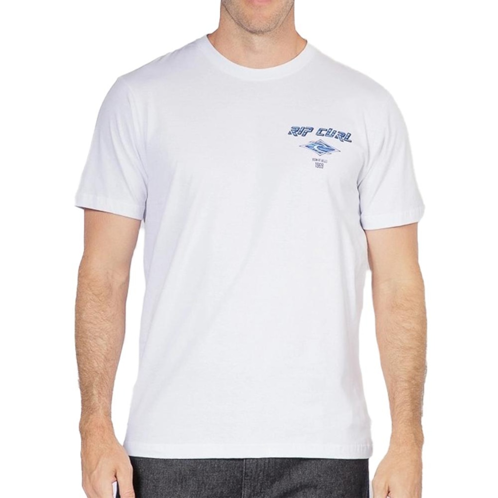 Camiseta Masculina Rip Curl Fade Out Icon Art WT25