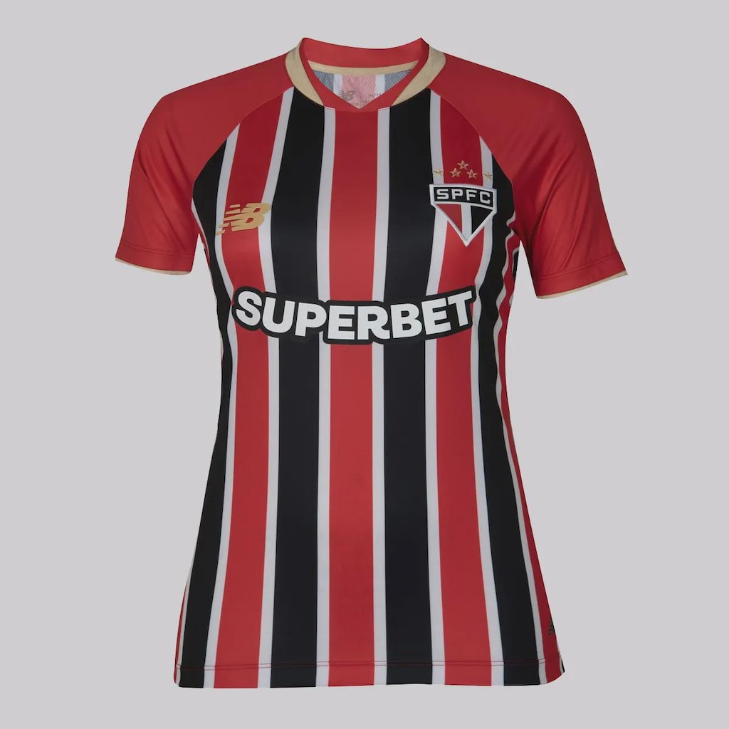 Camisa do São Paulo II 2025 New Balance - Feminina