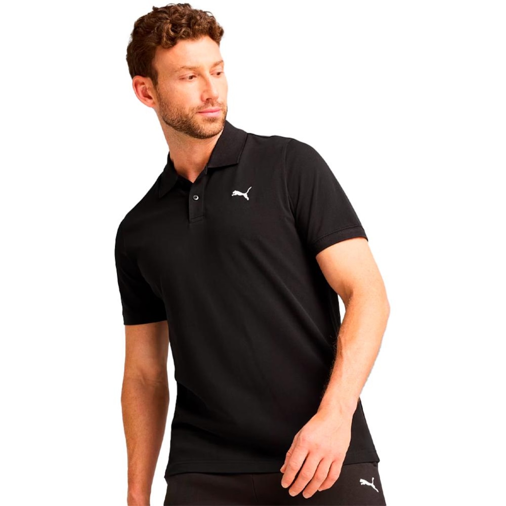Camisa Polo Puma Pique Masculina