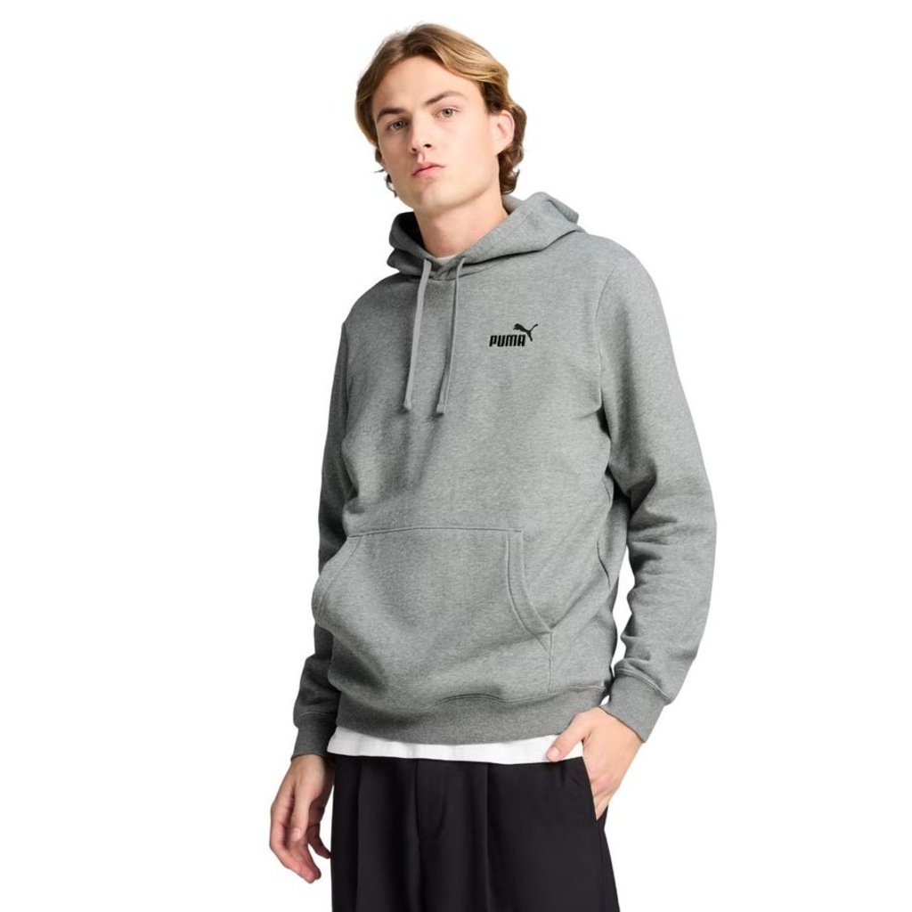 Blusão de Moletom Masculino Ess Small No.1 Logo