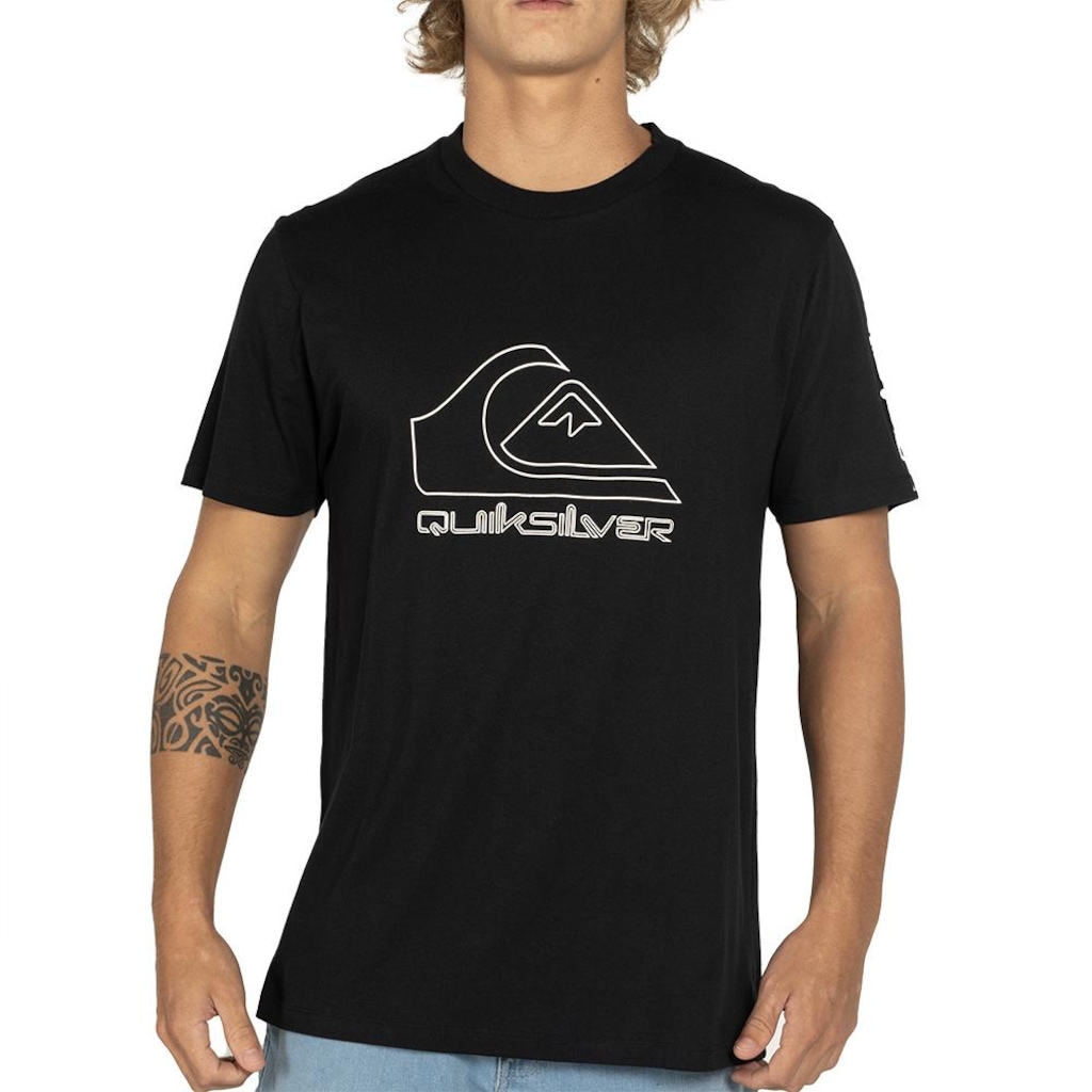 Camiseta Quiksilver New Tour Plus Size Masculina