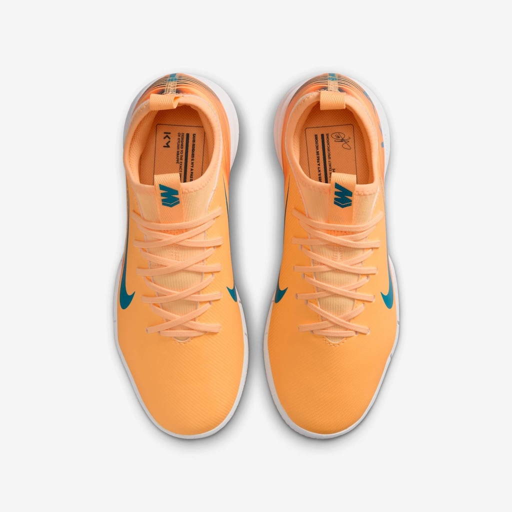Imagem 5 do produto Chuteira Futsal Infantil Nike Zoom Vapor 16 Academy Kylian Mbappé