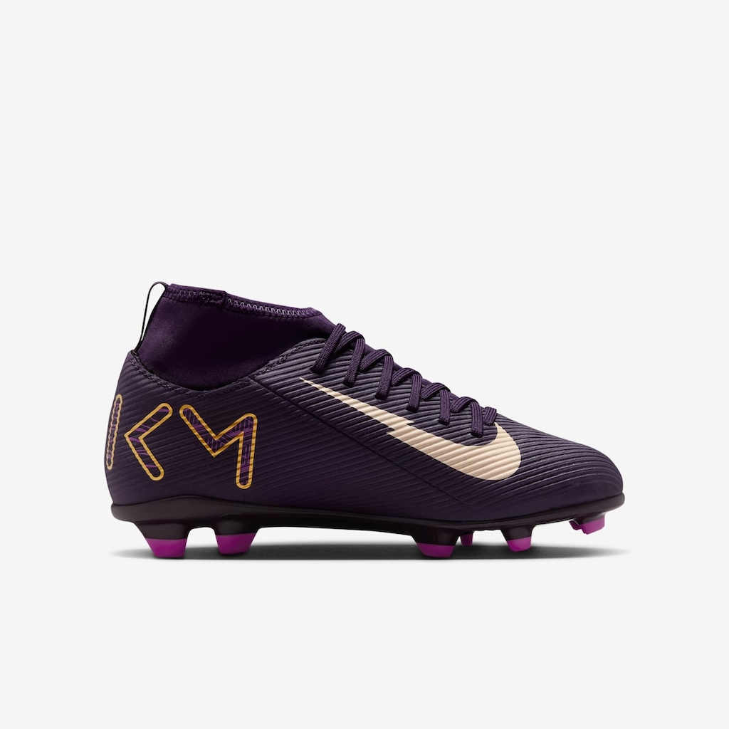 Chuteira de Campo Infantil Nike Mercurial Superfly 10 Club Kylian Mbappé - Foto 1
