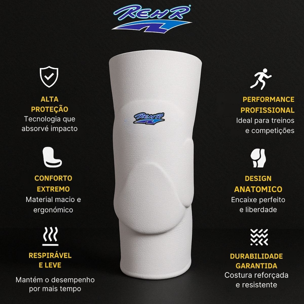 Imagem 2 do produto Joelheira Futsal Evolution Rehr - Adulto