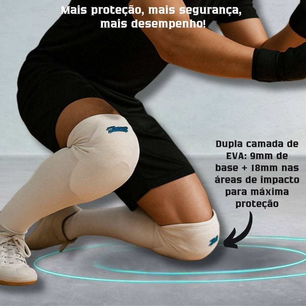 Imagem 5 do produto Joelheira Futsal Evolution Rehr - Adulto