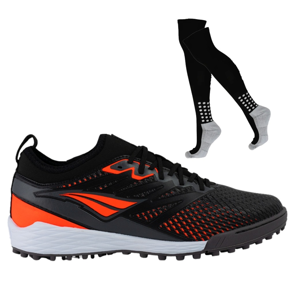 Chuteira Society Adulto Penalty Se7E Locker Y-2 + Par de Meião