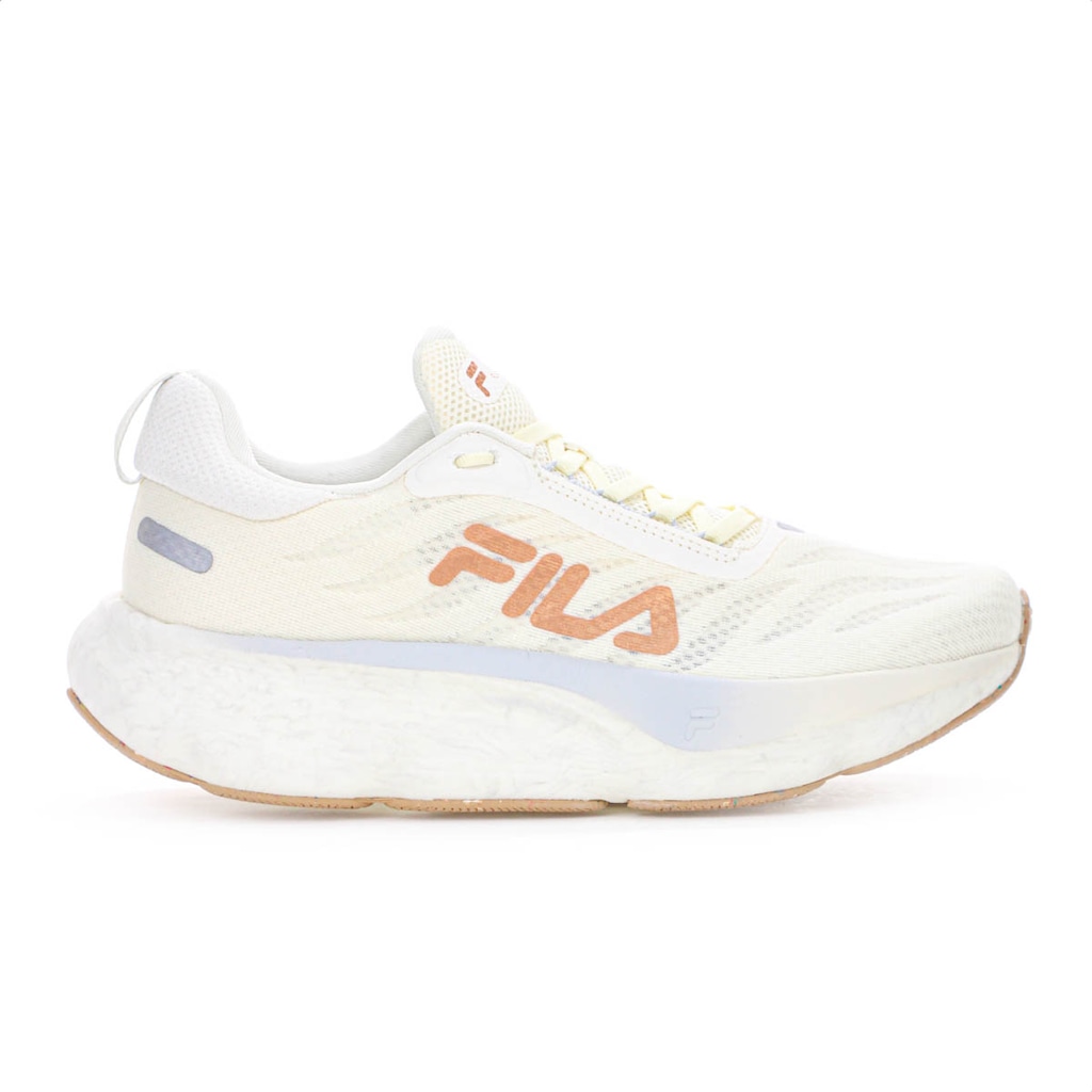 Tênis Fila Float Maxxi 2 Creme Cobre e Cinza - Feminino
