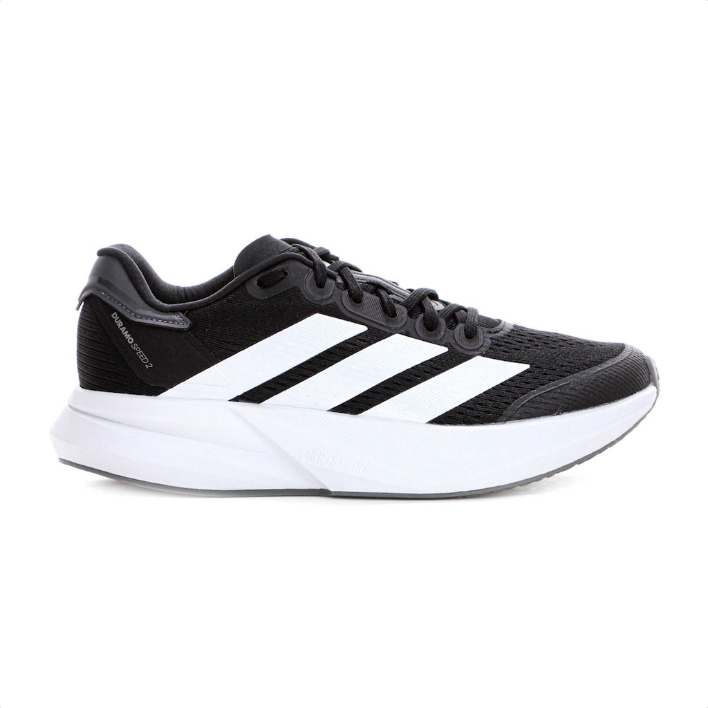 Tênis Adidas Duramo Speed 2 Preto e Branco - Feminino