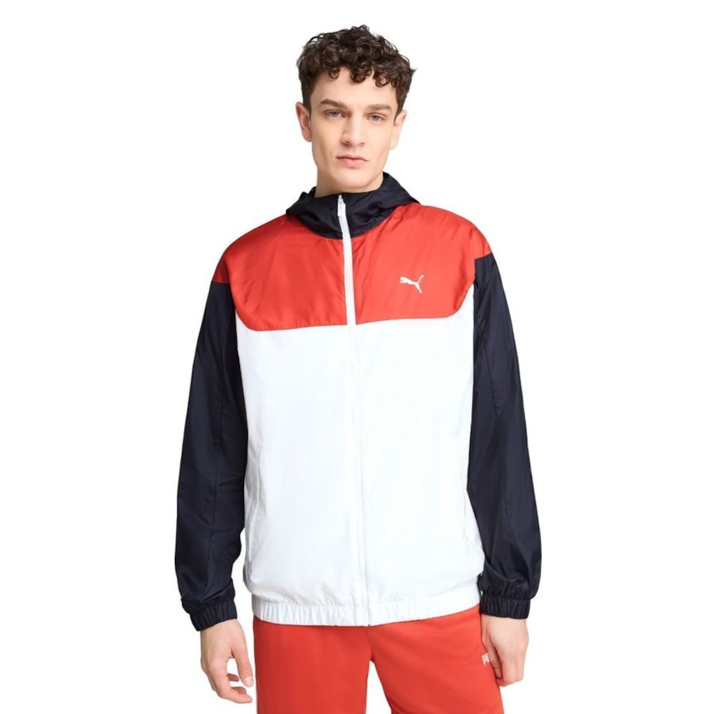 Jaqueta Corta Vento Puma Ess Relaxe Masculina