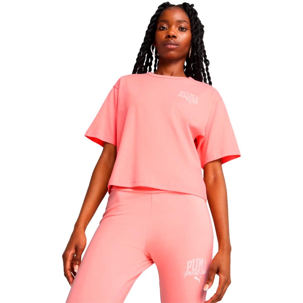 Cropped Puma Class Relaxed Feminino