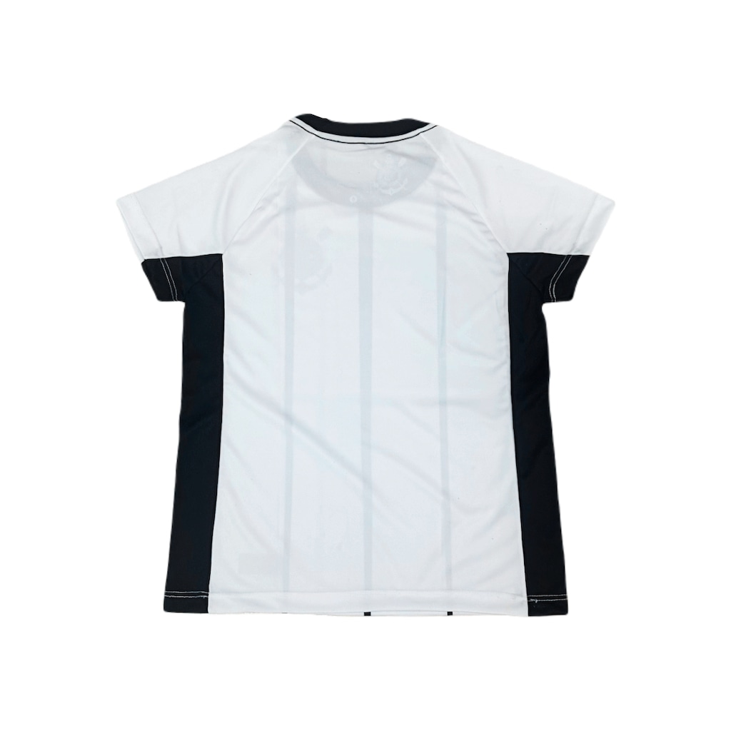 Imagem 2 do produto Camisa do Corinthians Raglan Recortes Alvinegro - Infantil